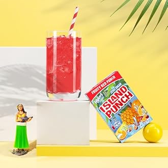 Wyler's Light Island Punch, Fruity Red Punch, 10 CT (Pack - 12)