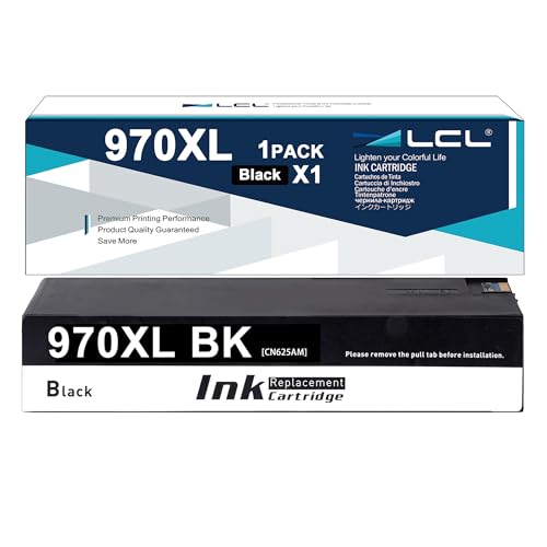 Cartouche d'encre 970XL noire compatible HP Officejet Pro