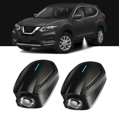 Luces para puerta de coche recargables que evitan caídas y charcos en la oscuridad