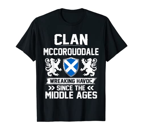 Clan Mccorquodale Scottish Family Clan Scotland Camiseta
