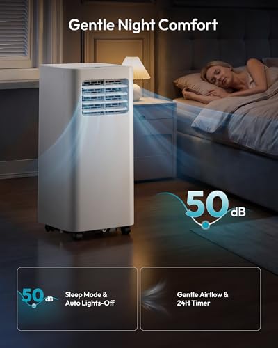 EUHOMY 8000 BTU Portable Air Conditioner