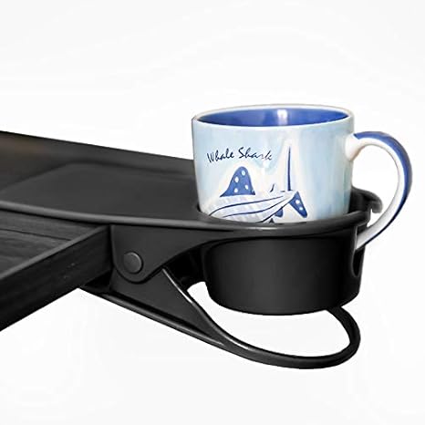Amazon イフユ ドリンク カップ ホルダー クリップ デスク カップ ホルダー クリップ式 マグカップ テーブル エッジ クランプ カップ ホルダー 水 ガラス コーヒー マグ 飲料 携帯電話 卓上用品 オンライン通販