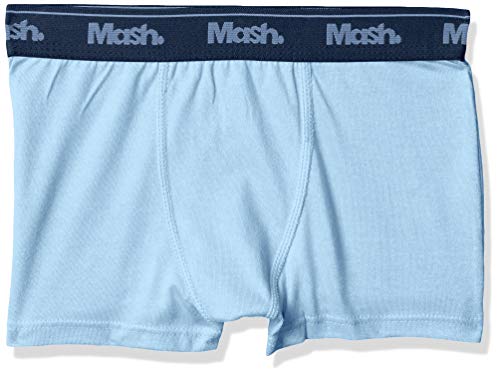 Mash Boxer Liso Infantil, Meninos, Azul, GG