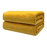 manta cama verano MATERIAL: La manta de franela súper suave está hecha de 100% microfibra de poliéster,es muy suave y cómoda. Le mantendrá calentito durante los fríos días mientras lee, ve la TV o se echa la siesta.