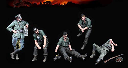 Figurines en résine 1/35 haut de gamme non peintes pour collectionneurs 771