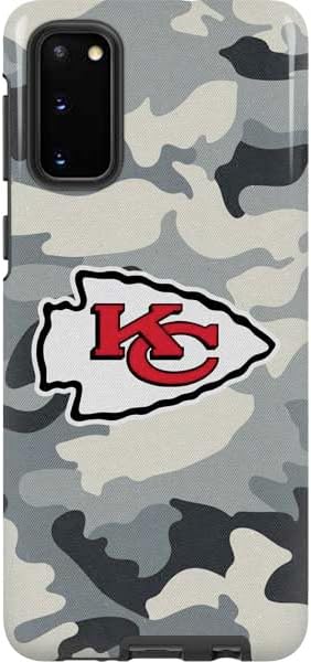 Skinit Pro Phone Case Compatible with Galaxy S20 - Officially Licensed NFL Kansas City Chiefs Large Logo Design