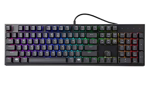 Image of Cooler Master MasterSet MS120 Gaming Keyboard and Mouse Combo (Black)
