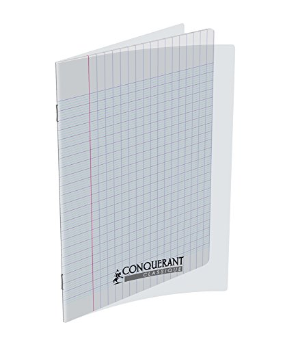 Cahier polypro Seyès CONQUERANT 17x22cm anti déchirure pour liste scolaire