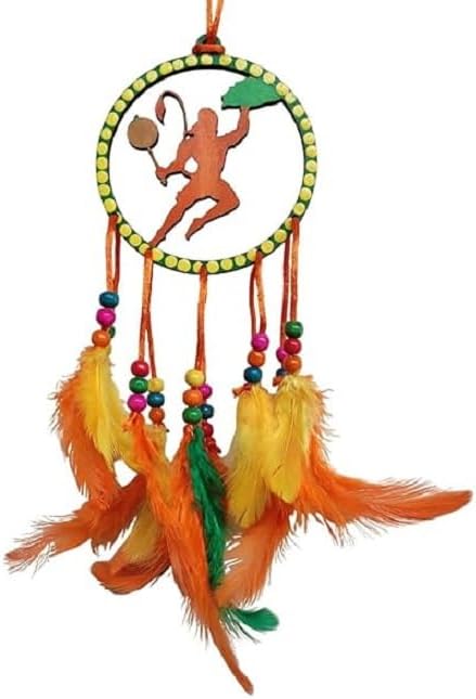 Hanuman Jii Dream Catcher for Car and Home, Gifting (Pack of 1)