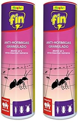 Flower Fin Antihormigas Talquera, 400 gr (Paquete de 2)