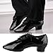 RiToEasysports Men Latin Dance Shoes, Soft Comfortable Fashion Dance Shoe for Men PU Leather (41