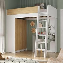 Cama Alta com Guarda-roupa Mezzo