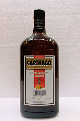 Licor Naranja Carthago Litro 20% Alcohol