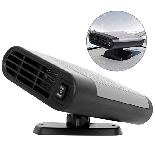 Car Heater Fan, Manfore 12V Auto Defroster Window Demister, Vehicle Heat Cooling Fan
