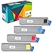 Price comparison product image Do it wiser Compatible Toner Cartridge Replacement for Oki C830 C830N C810 C810N C830DN C810DN (4-Pack)