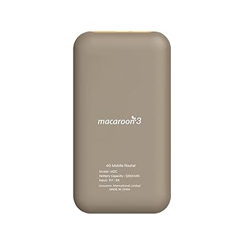 macaroon CPE モバイルルーター Wi-Fi 6 macaroon CPE モバイルルーター Wi-Fi 6 macaroon CPE モバイル