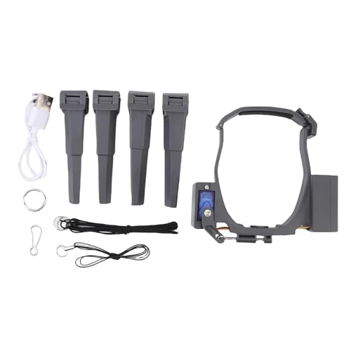 Tihebeyan de Airdrop de Drones, Dispositivo de Liberación de Carga útil con Capacidad de 500 G y Batería Incorporada de 150 MAh para la Entrega de Anillos de Boda 4 Pro Transport