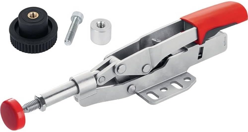 Bessey STC IHH25 T20 Rod Spanner with Horizontal Base Plate/35 Profile Cylinder with Accessory Kit