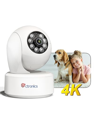 Amazon.co.jp: 【4K・ PC対応 】 Ctronics 見守りカメラ ペット/家族