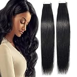 【superior quality tape ins, trouble-free installation】 tape in extensions sind aus hochfestem, unsichtbarem band hergestellt. installieren sie haarverlängerung durch einfaches abziehen und kleben, sogar ein anfänger kann es anwenden. spart geld und zeit für friseure. leicht zu entfernen, schadet dem eigenen haar nicht und kann wiederverwendet werden, indem das band einfach durch ein neues ersetzt wird.