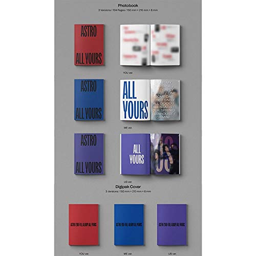 Astro ME Version 2nd Album CD avec photobook et digipak