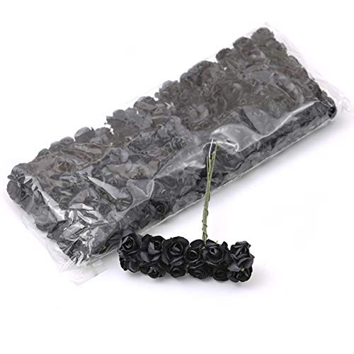 ASDFF Mini Blumenstrauß Papier Rose künstliche Blumen Hände für Hochzeitsdekoration Scrapbooking Kleine gefälschte Blumenstrauß Cover