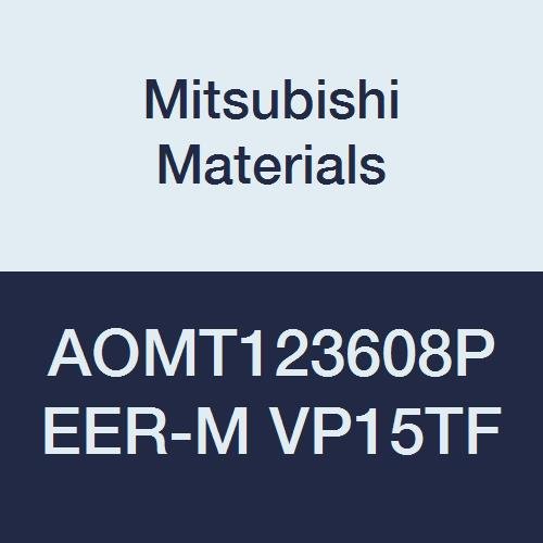 AOMT123608PEER-M VP15TF Coated Carbide Milling Insert, Class M, Round Honing, Parallelogram 85°, Grade VP15TF, 0.142" Thick, 0.031" Corner Radius (Pack of 10)