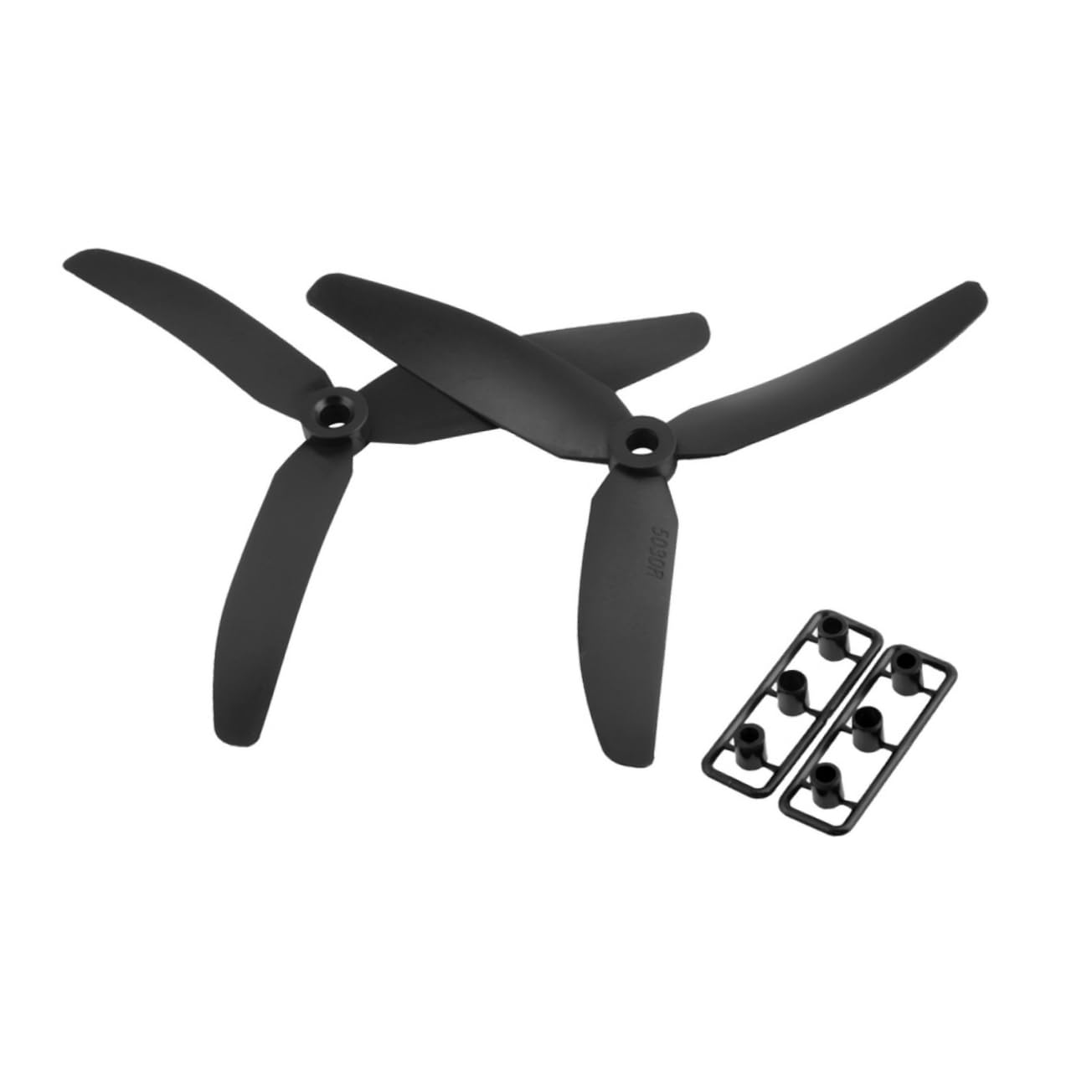 Toyvian Lot De 4 Hélices 5x3 Pour Avion RC – Direct Drive, 5030, Orange
