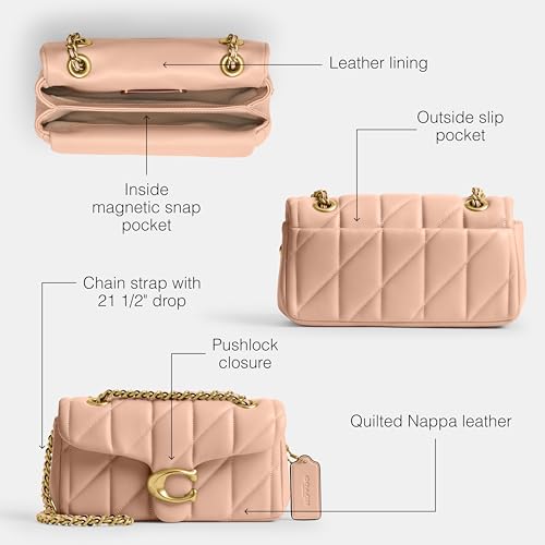 Image of COACH Women's Quilted Leather Tabby 20 Shoulder Bag