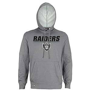 New Era NFL Football Men’s Stated Pullover Performance Hoodie, Las Vegas Raiders, Small