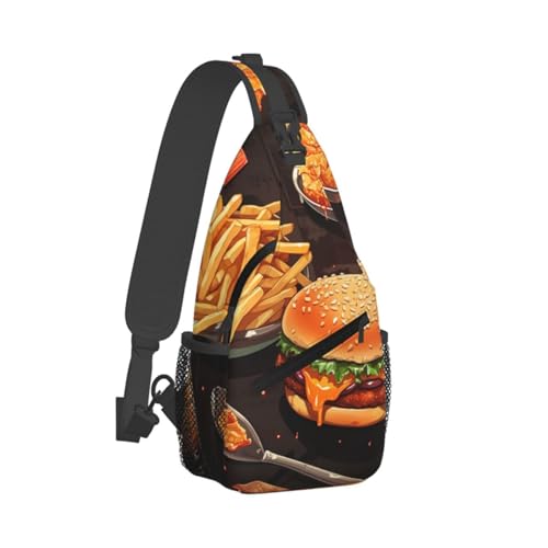 Sling Bag para Mujer y Hombre Mochila de Pecho Crossbody miniatura 7