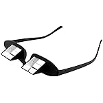 okcsc Horizontal Lazy Glasses 90Angle Lying Down Bed Reading Prism Glasses High Definition Readers for Watching TV -Small