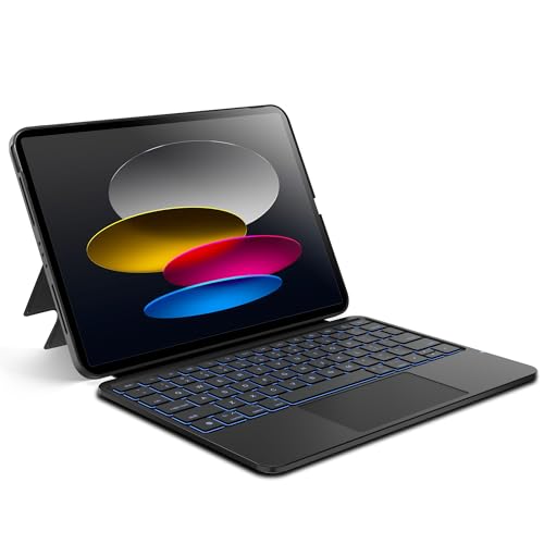 edaiser O\ȃL[{[hP[X Apple iPad 10 A2696 A2777 A2757p : gbNpbhtCXobNCgL[{[h CیJo[