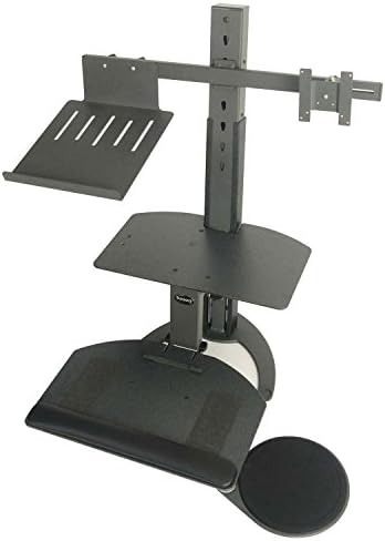 Healthpostures Task Mate Go Laptop Adjustable Assisted Lift Standing Desk