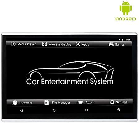LWTOP Car Headrest Monitor Rear Seat Entertainment System Display,11.6 Inch External Android IPS Multi Touch Screen Portable Player