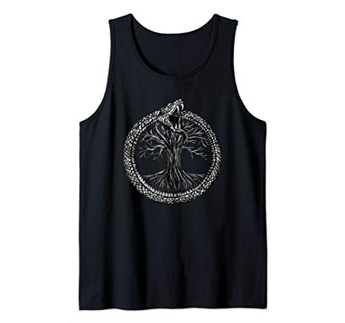 Ouroboros with Tree of Life Tank Top