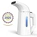 Produktbild Dampfglätter Steamer, 160ml Kleider Bügeleisen Reisebügeleisen Falten Entferner Tragbar Dampfer für Reise und Urlaub 800W Schnell Erwärmung