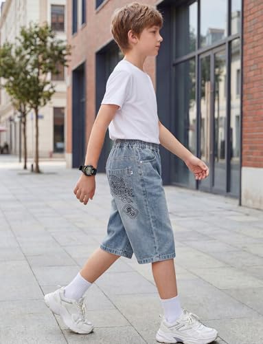 Pantalones cortos de algodón para niños de 6 a 15 años SEAUR 3
