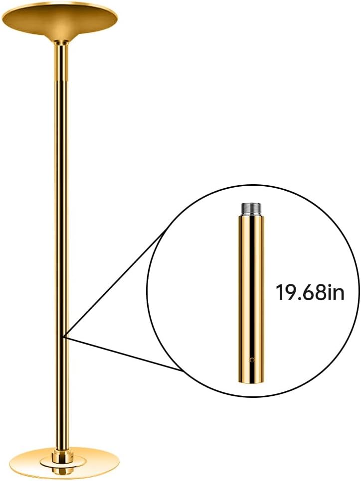 Dance Pole Extension for 45 mm Pole Removable Dancing Pole Extension Tube for Fitness Exercise Gym