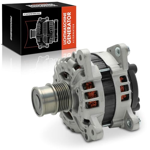 Image of Frankberg Alternator Compatible with A3 8V1 8VK Q3 8UB 8UG F3B Ibiza IV 6J5 6P1 Leon 5F1 Fabia III NJ3 Golf VII 5G1 BE1 BE2 BQ1 Polo Van 6R Replace# 04C903023L
