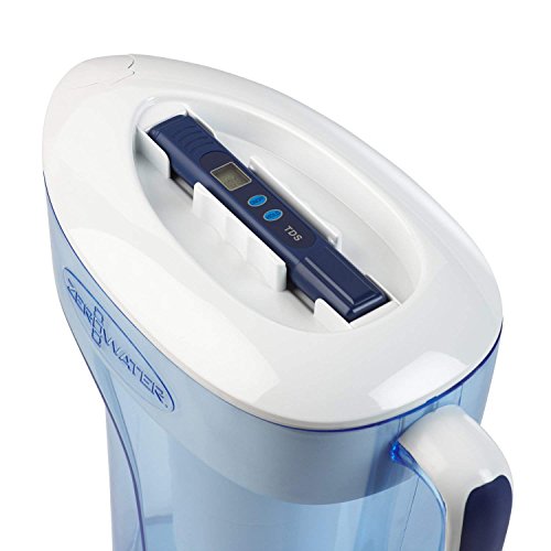 ZeroWater 10-Cup Pitcher with Replacement Filters #TOP23