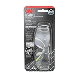 3M Secure-Fit 400 Anti-Fog Eye Protection Glasses, Clear (SF400C-WV-6-PS)