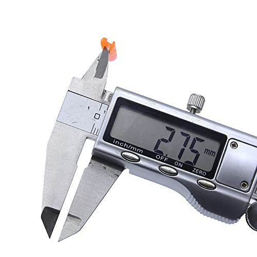 Bicaster 24Pcs Archery Aluminum Pins + Pc Pin Out Nocks For Id 4.2Mm Shaft (Orange) #TOP4