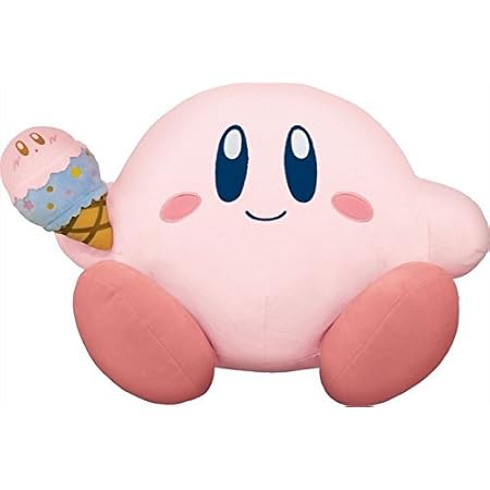 Amazon 一番くじ 星のカービィ Kirby Ice Cream A賞 あいすなカービィぬいぐるみ アニメ 萌えグッズ 通販