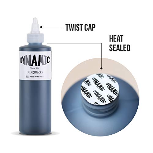 Dynamic Fire Red Tattoo Ink – Professional Long-Lasting Tattooing Inks, 1 Ounce Bottle #TOP3
