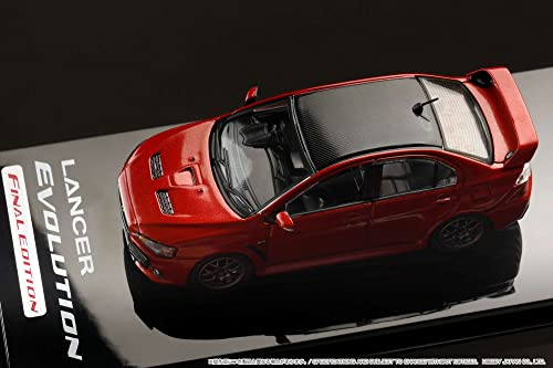 Mitsubishi Lancer Evolution 10 Final Edition 1/64 Rojo miniatura 5