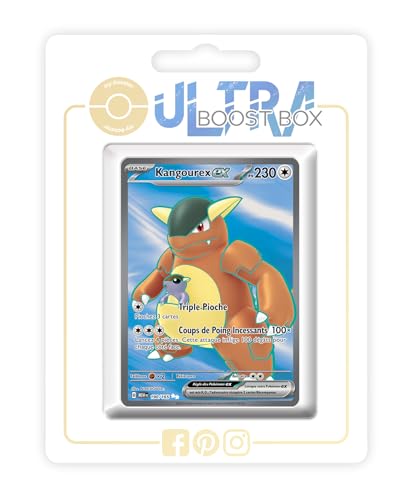 Carte Pokémon Kangourex ex 190/165 Secrète Écarlate et Violet