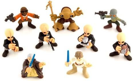 Star Wars Galactic Heroes Deluxe Cinema Scene Mini Figure Multi Pack Cantina Band