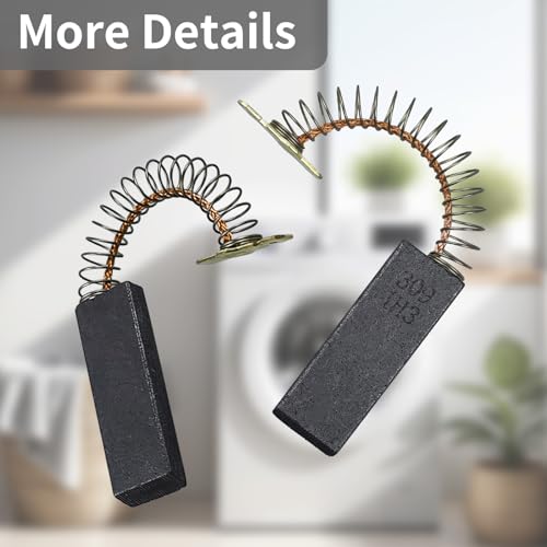 NineSSJLY Kohlebürsten kompatibel mit Bosch Siemens Waschmaschine – Ersatz für 00616505/616505 & 00631706/631706 – passend für Avantixx, Classixx, iQ300, Maxx, Serie 2, 4, varioPerfect