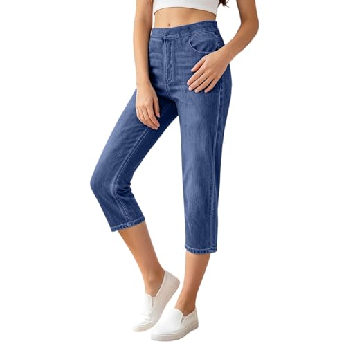 Pantalon d'affaires et de sport léger coupe Capri pour femme active
